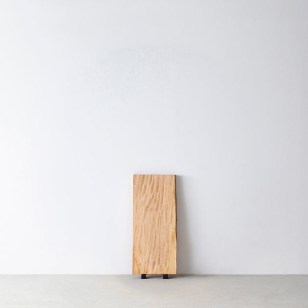 栃（とち）のベンチ80 ローテーブルにも❕栃の杢目が綺麗ですよ❕脚は