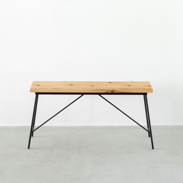 杉のベンチ65 Rin❕座面は杉の模様が綺麗、脚は