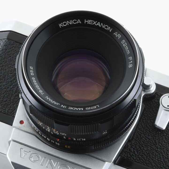 極美品 コニカ オートレックス ヘキサノンF1.8 52ミリ付 極美品 コニカ