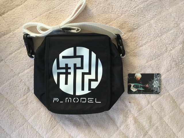 核P-MODEL（平沢進） 回=回ライブグッズ ウエストポーチ赤 平沢進