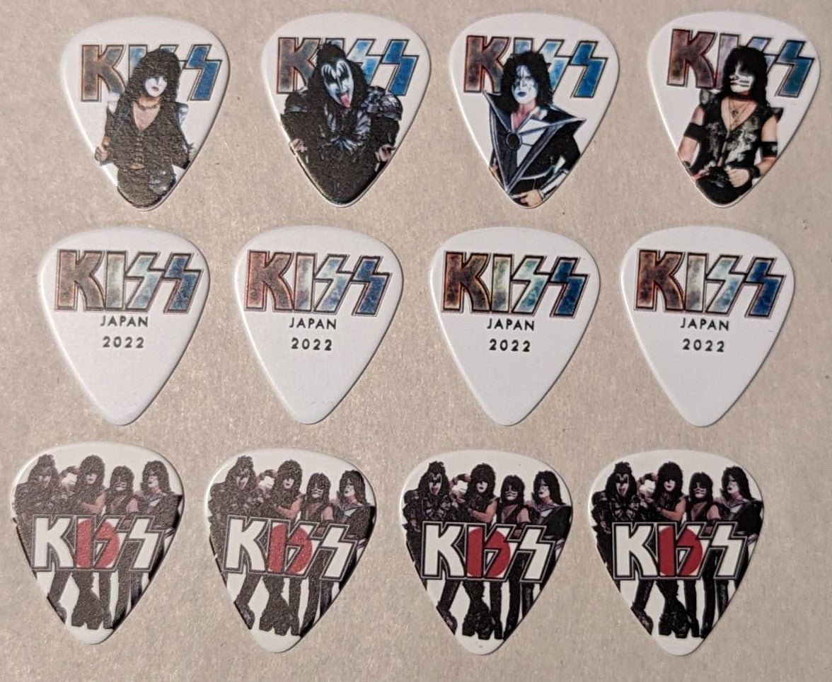 KISS キッス 2022 ジャパン・ツアー ギターピック KISS キッス 2022