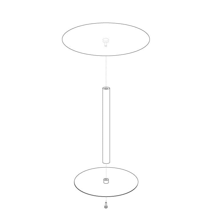 サイドテーブル-04-インダストリアルグリーン - KIT