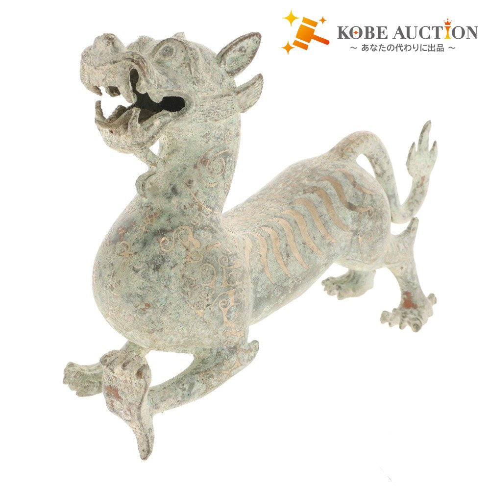 中国 玉石白玉彫刻 神獣刻 飾壷 置物 V 8868 中国 玉石白玉彫刻 神獣刻