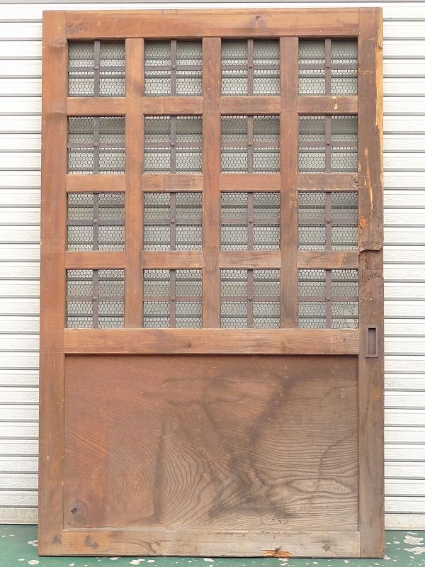蔵戸 建具 蔵 昭和レトロ アンティーク 蔵 欅 檜 古民具 和風