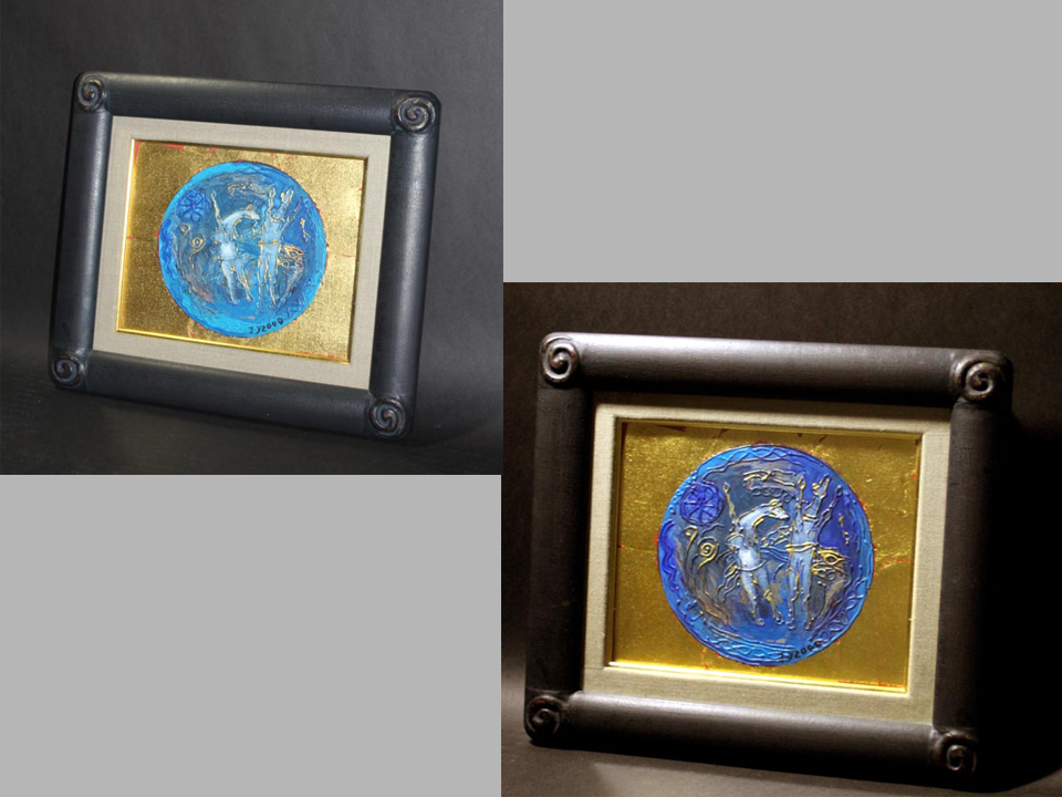 中国作家 江源 『馬』No.16 鐘の声