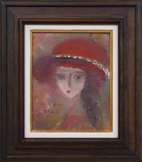 伊藤和生 藤田嗣治作「アトリエの自画像Ⅰ」白黒写真から油彩画にて