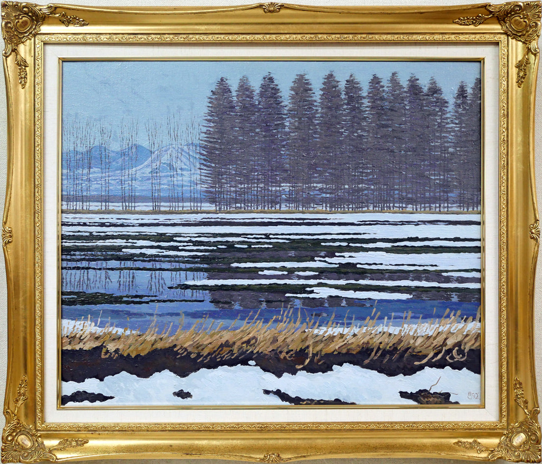 絵画 油絵 キャンバス 風景画 マーケット F4 絵画 油絵 キャンバス