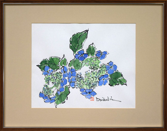 紫陽花パステル画8号 藤沢第2】7/3土曜日、特別カリキュラム