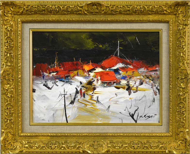 油絵 2点まとめて 絵画(油絵) 絵画・油絵 絵画 油絵 絵画 vintage ART