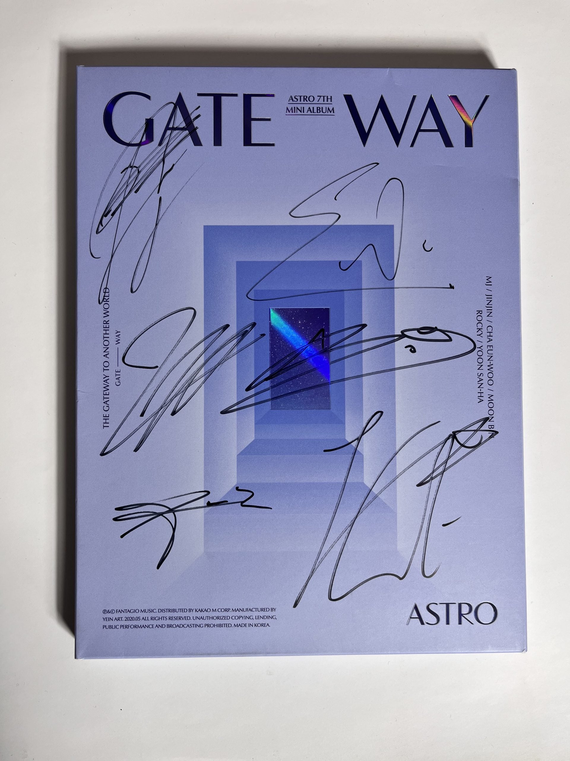 ASTRO GATE WAY 全員直筆サイン 【公式通販】