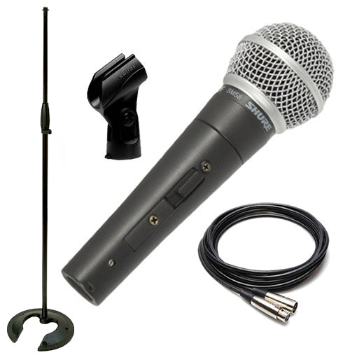 Shure SM58S Dynamic Vocal Microphone with On/Off Switch PERFORMER