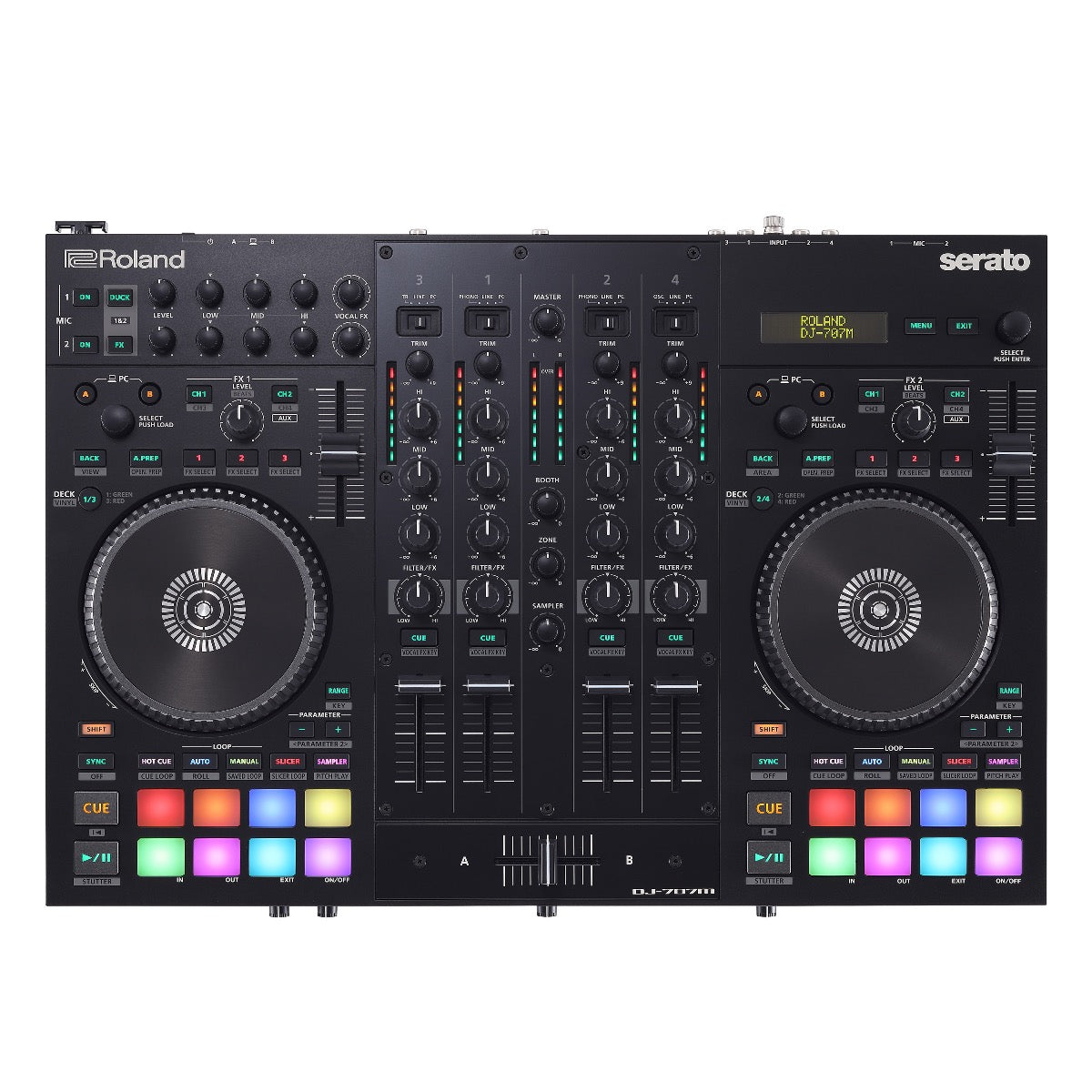 Roland DJ-707M DJ Controller/Mixer with Serato DJ Pro – Kraft Music