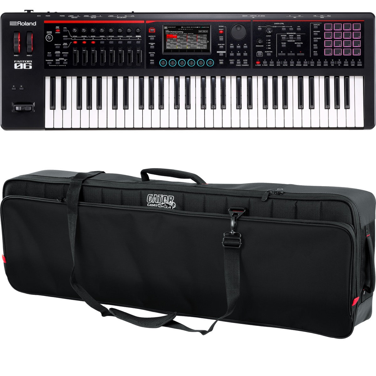 Roland Fantom-06 Workstation Keyboard CARRY BAG KIT – Kraft Music