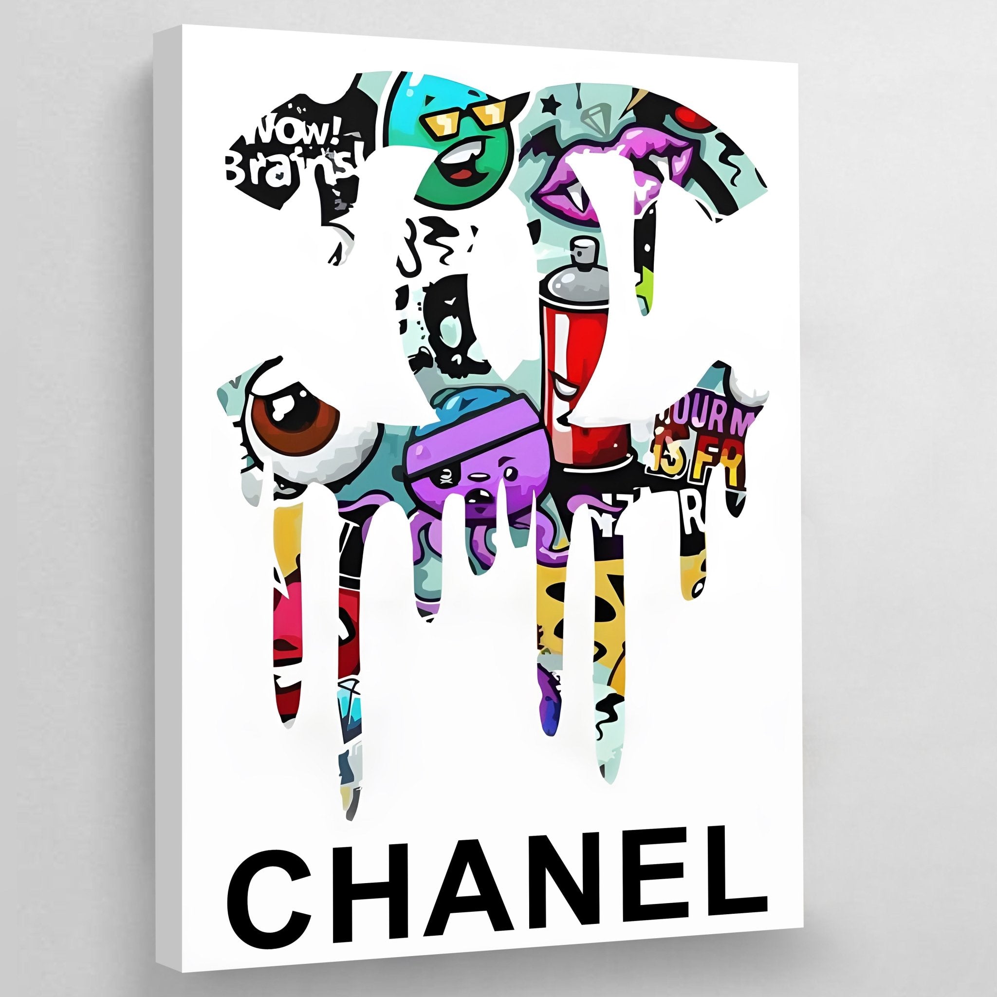 Chanel Pop Art | Luxury Art Canvas