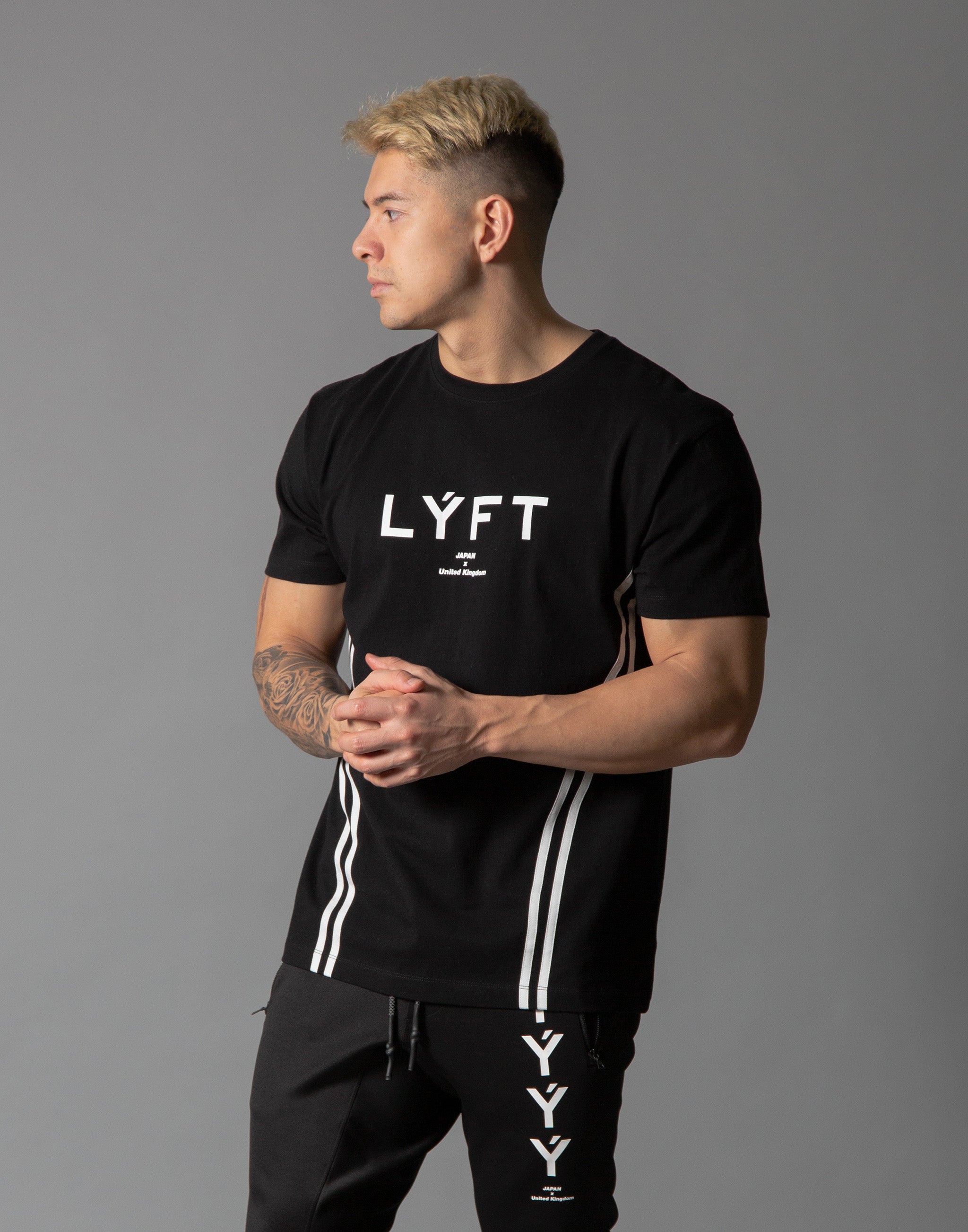 リフトTシャツ LYFT-リフト【トレーニングウェア】- 2 Line T-Shirt