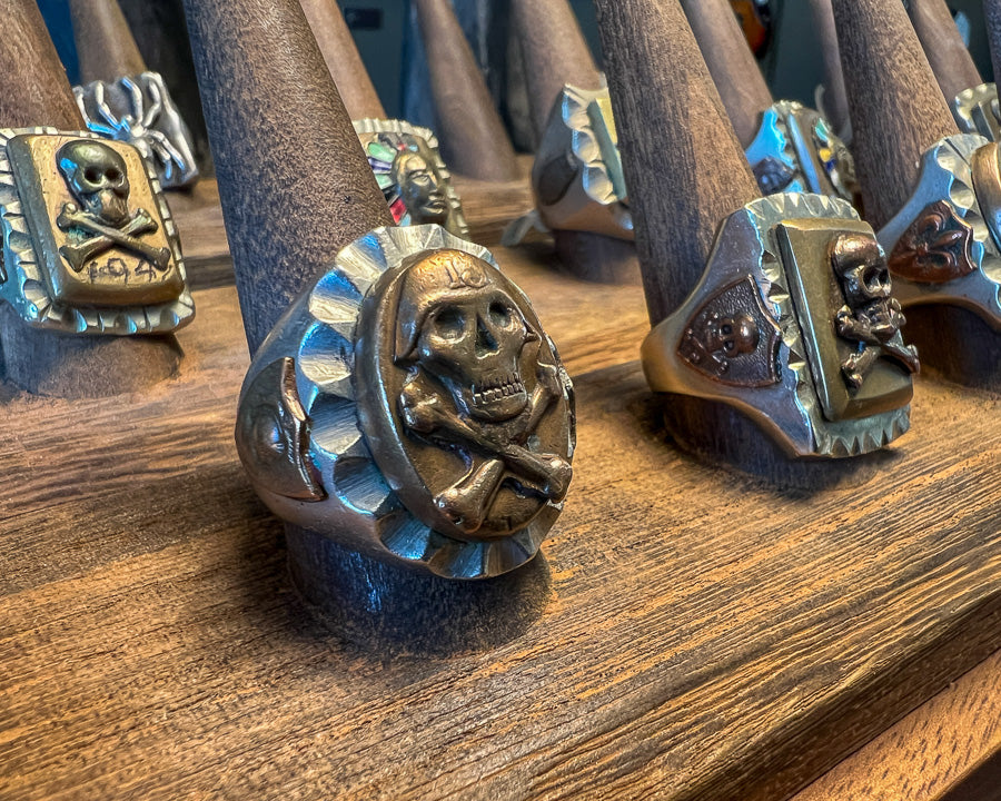 Mexican Biker Rings – LAUGHLIN MERCANTILE