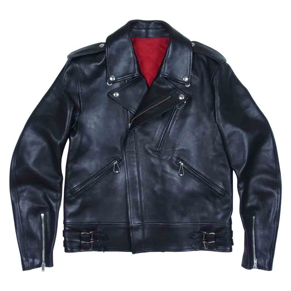 Scye サイ 20AW 1120-63010 LAM DB BIKER JACKET 20th シープレザー