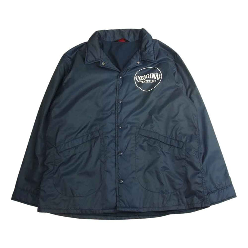TENDERLOIN NYLON COACH JKT テンダーロインNYLON COACH JKT NAVY