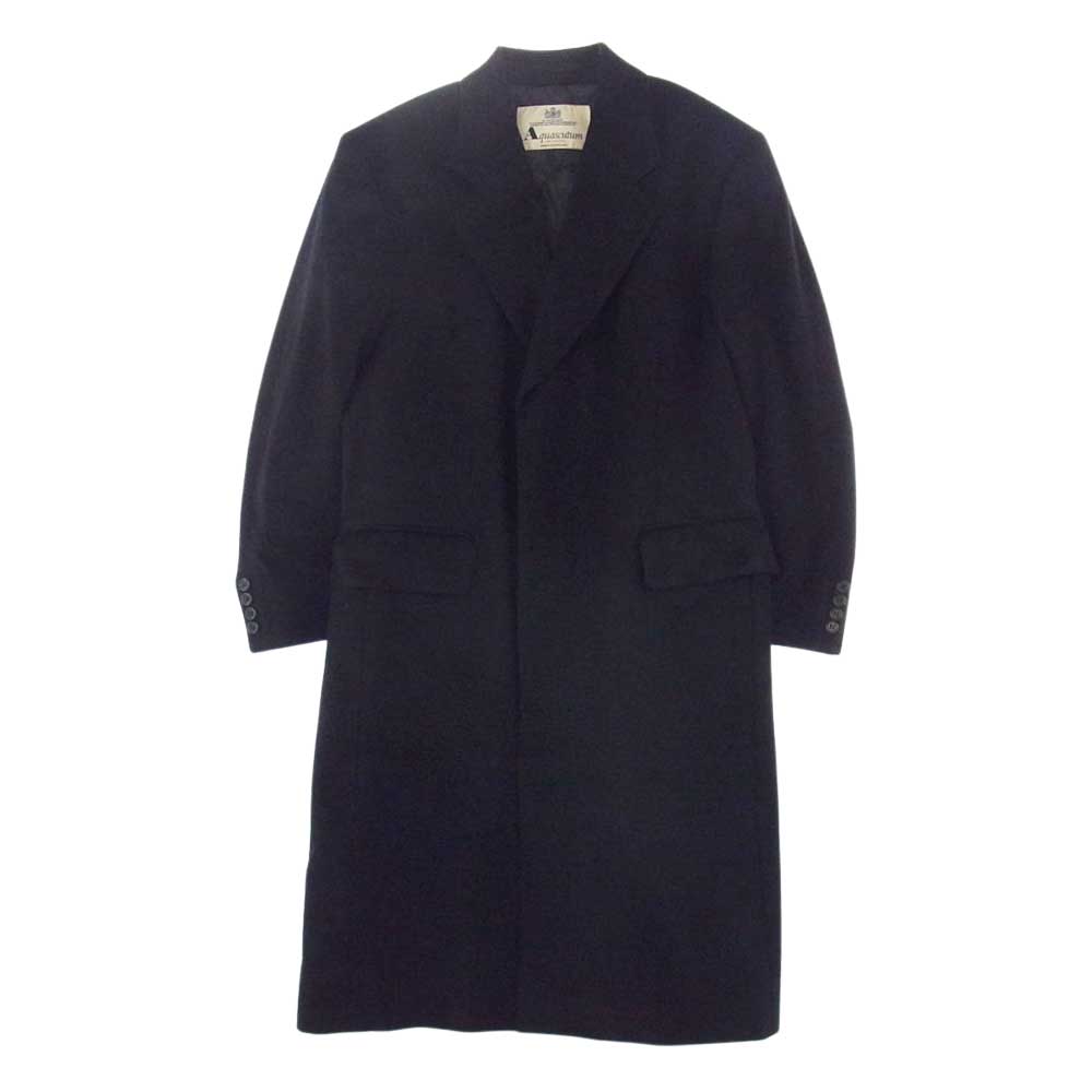 Aquascutum アクアスキュータム 英国製 カシミヤ チェスター コート