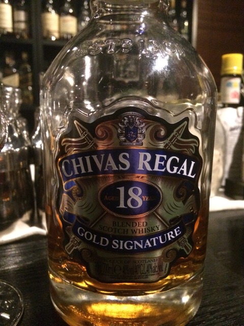 シーバスリーガル18年 ゴールドシグネチャー 43％ : くりりんの