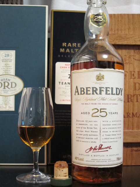 アバフェルディ 25年 2003年リリース 40% : くりりんのウイスキー置場