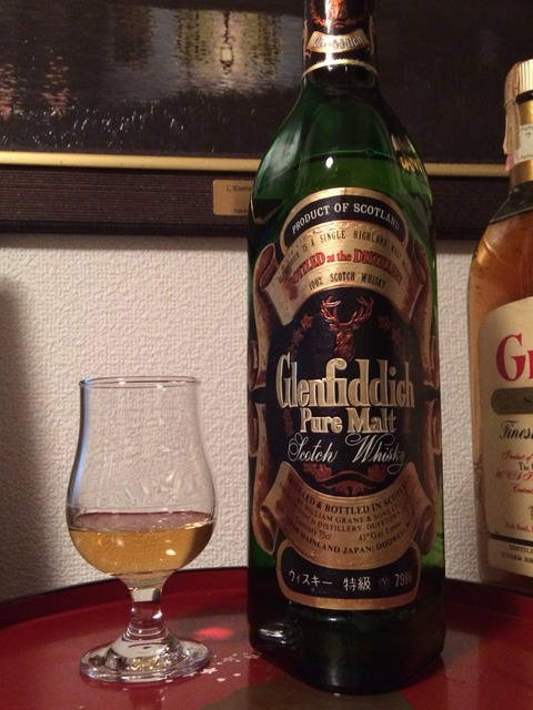 80年代グレンフィディック旧ボトル スコッチウイスキー 1980年代 旧
