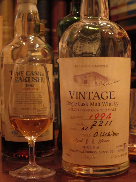 軽井沢 11年 ビンテージ 1994 シングルカスク 62.8% BAR無駄話にて
