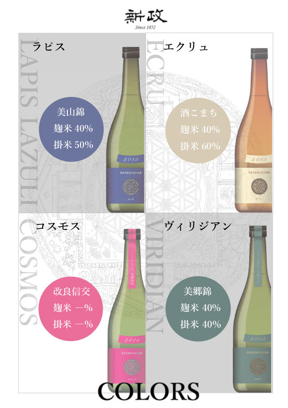新政 colors コスモス 新政 日本酒 コスモス 秋櫻 colors 2024 720ml