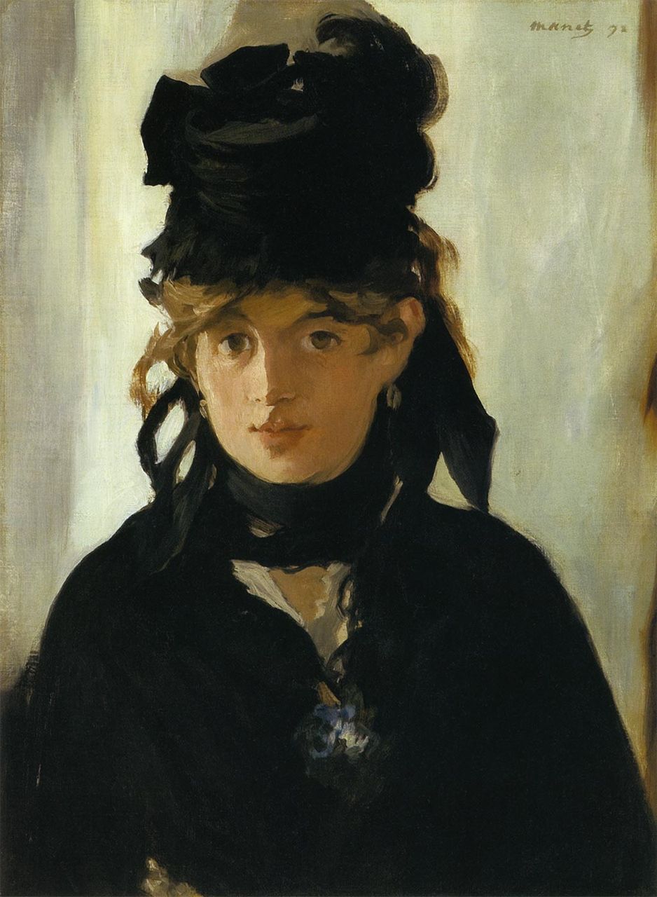 エドゥアール・マネ、【パリのモニエ街】、希少な額装用画集より、状態良好