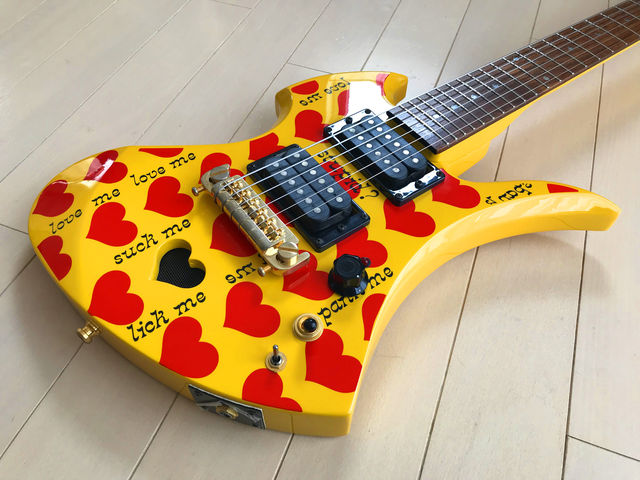 burny イエローハート Jr hide ジャンク burny イエローハート Jr hide