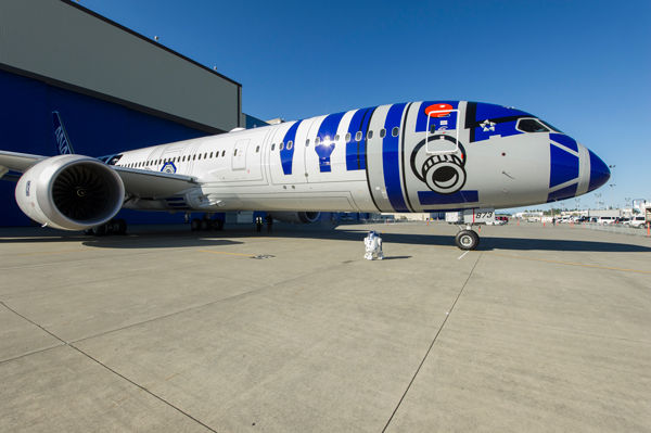 みるこR2-D2 ANA JET ボーイング787-9 みるこR2-D2 ANA JET ボーイング