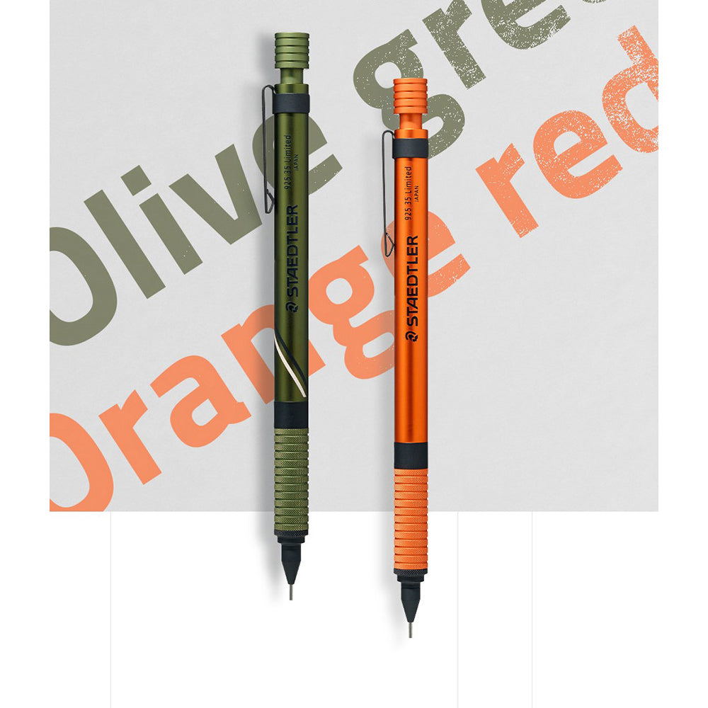 ステッドラー 925 35 リミテッド 2024｜オリーブグリーン・オレンジ