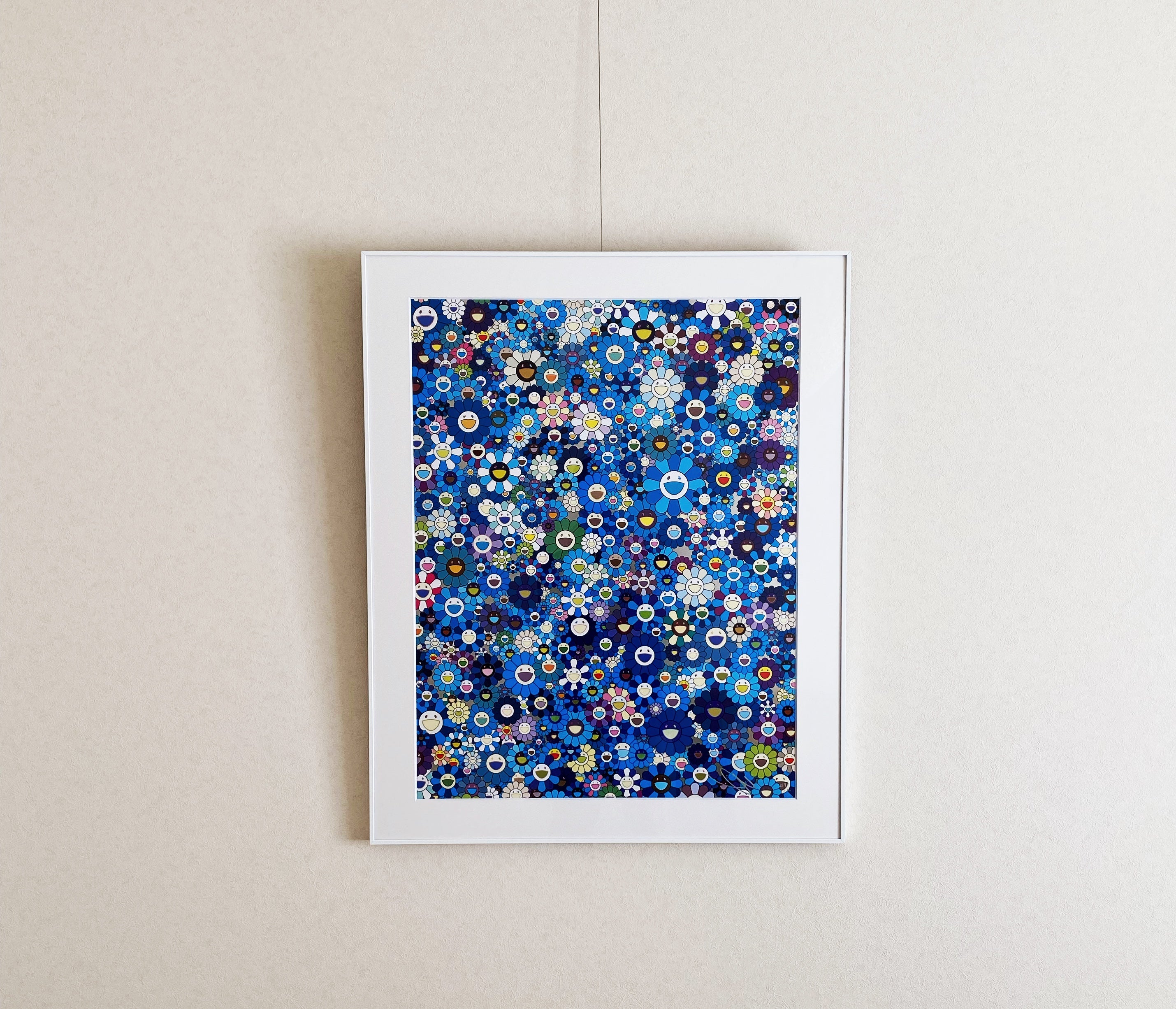 ED300 村上隆 An Homage to IKB, 1957 E ポスター フラワー お花