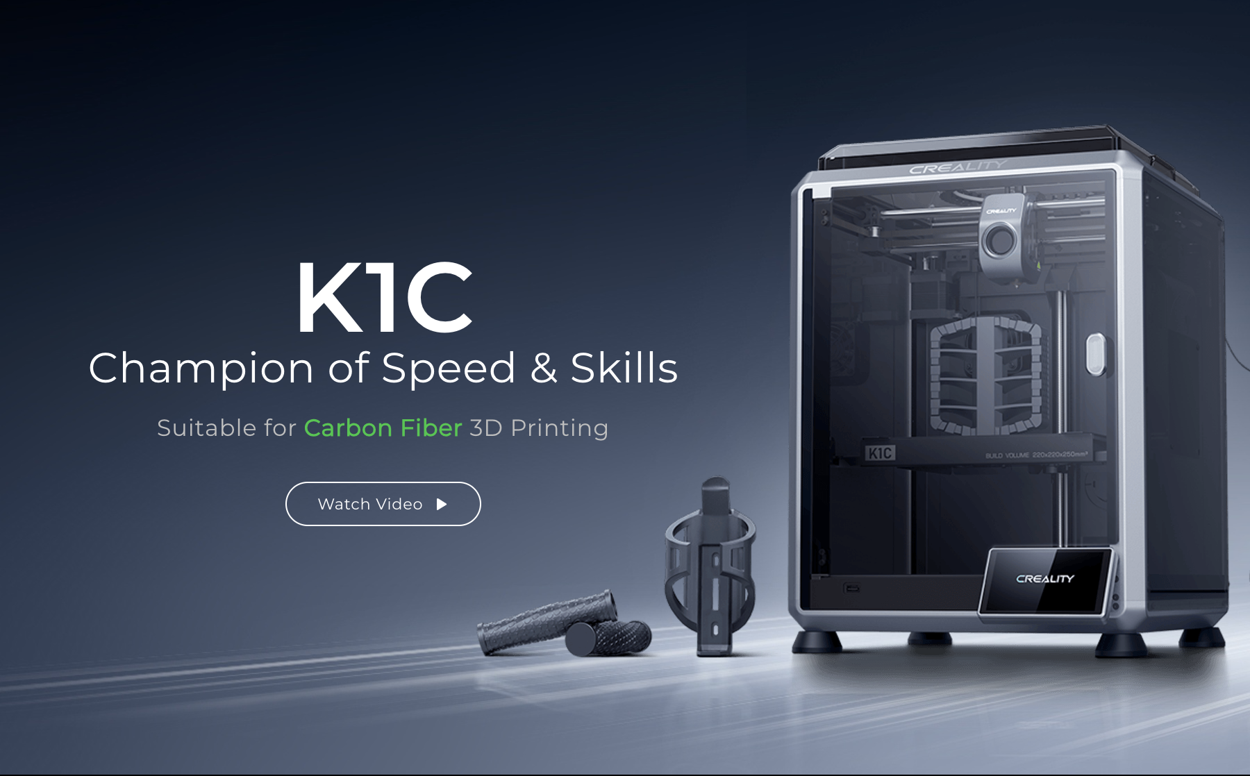 Creality K1C Review - Your Gateway to Carbon Fiber Print – P3D