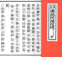 大字 仏説阿弥陀経 平かな付 - 法藏館 おすすめ仏教書専門出版と書店
