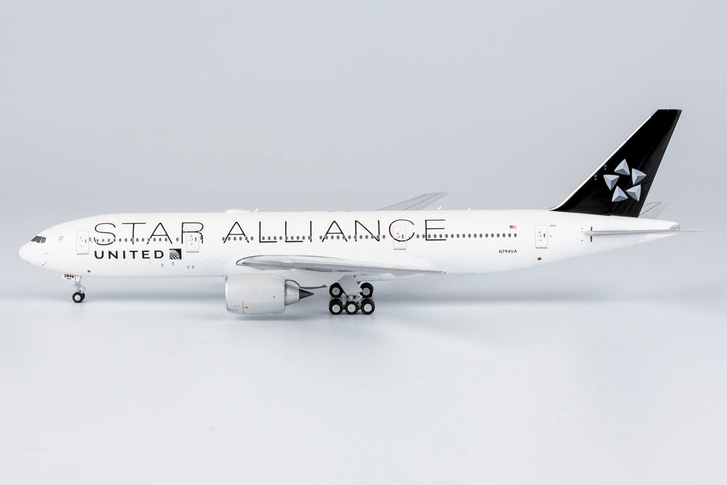 United Boeing 777-200ER N794UA Star Alliance NG Model 72022 Scale