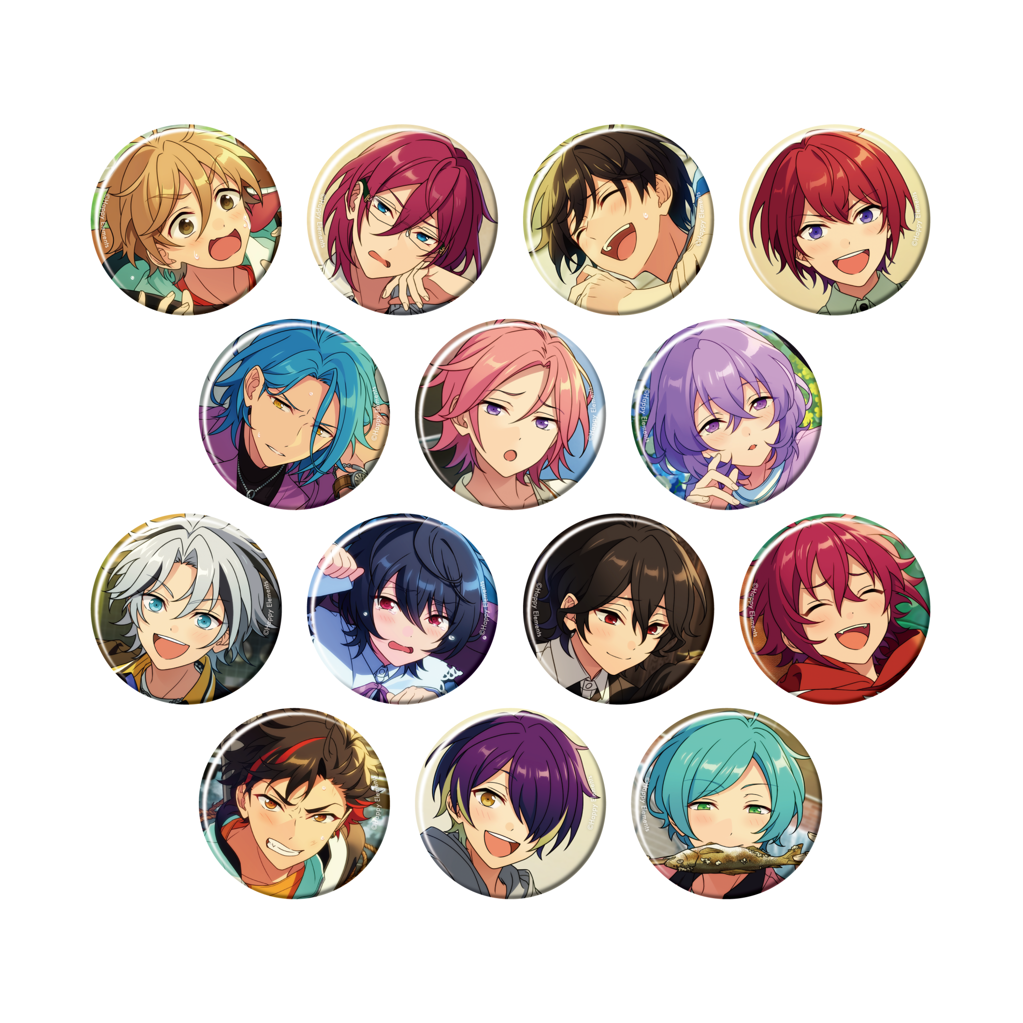 氷鷹北斗 あんスタ フィーチャー 時光缶バッジ あんさんぶるスターズ