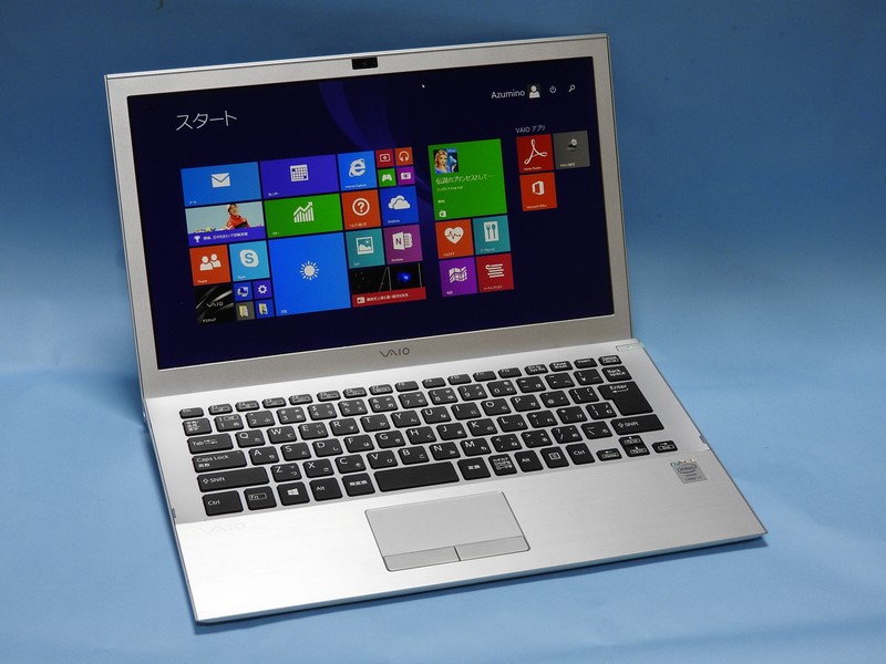 Win10 SONY Vaio Pro13 MK2 VJP132 Core i5 5200U メモリー4GB SSD