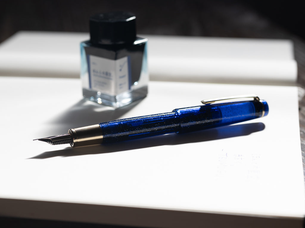 ペントノートオリジナル万年筆 ほんとの星空。「紡ぐ」 – 文化堂