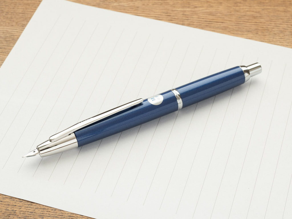 パイロット キャップレスデシモ万年筆 ダークブルーマイカ – 文化堂