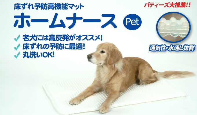 ホームナース｜ペット用介護用品の芦屋バティーズ東京