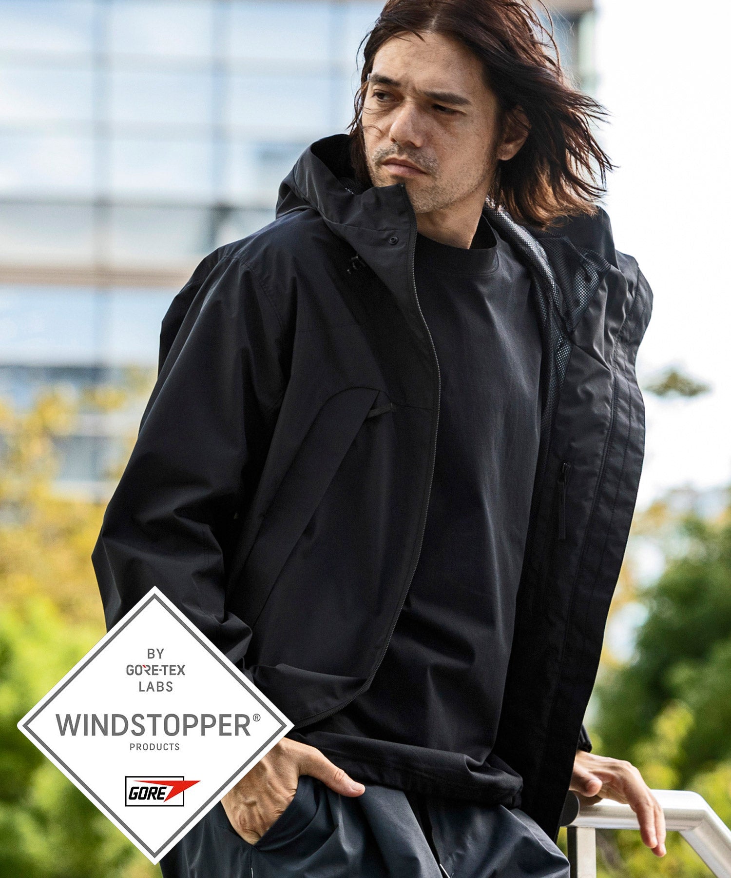 MENS】FUSED FLAP JACKET フューズドフラップジャケット / WINDSTOPPER