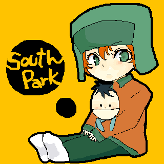 サウスパーク 兄カイル+弟アイク フィギュア〈COMEDY CENTRAL〉 サウス