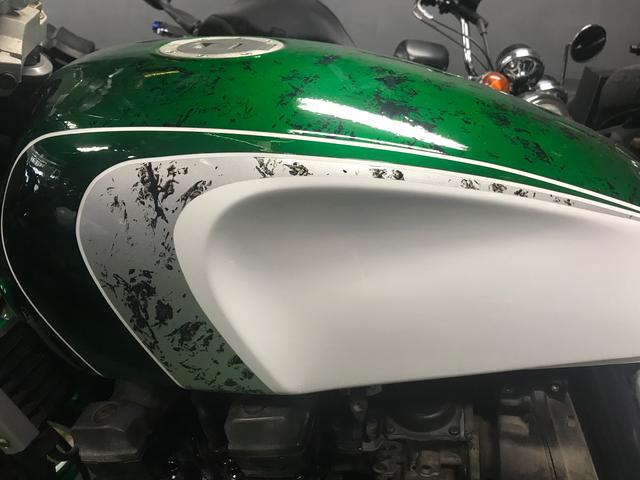 ヤマハ YAMAHA XJR400 ネイキッド 塗装 ペイント ラップ塗装 福岡