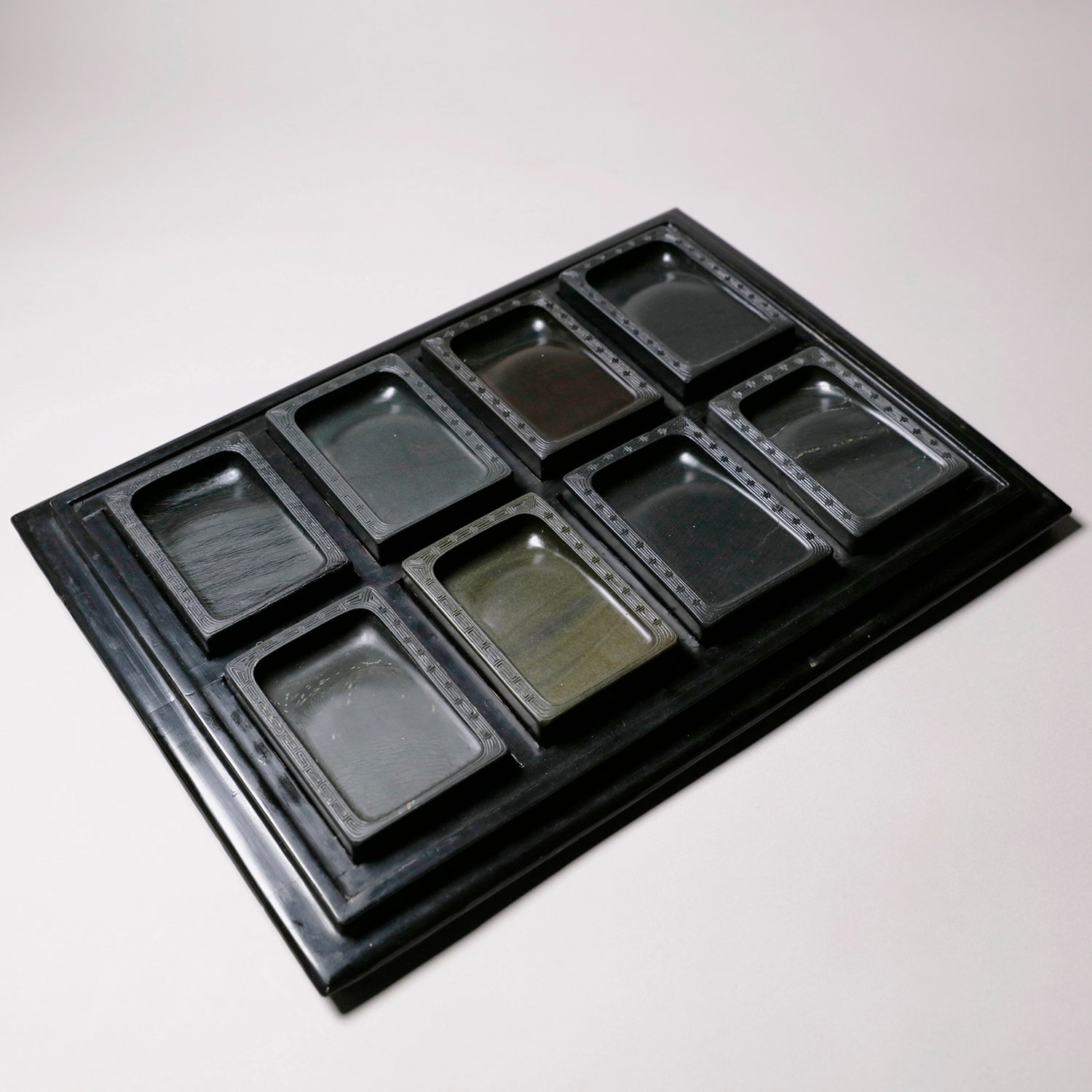 AKa6255 古い 硯 縦 約34cm 横 約18cm AKa6255 古い 硯 縦 約