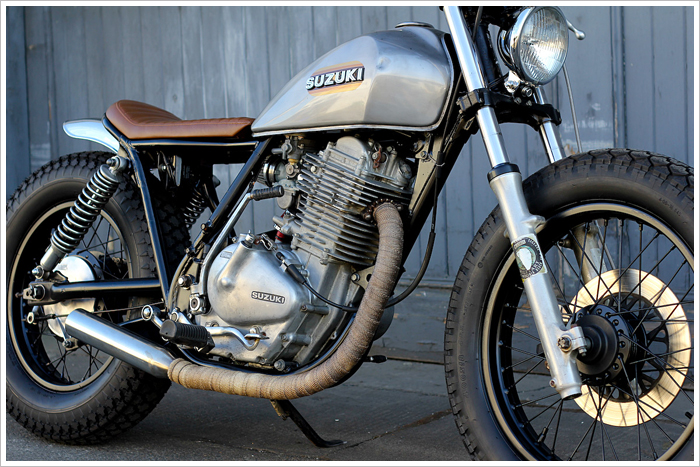 1980 Suzuki GN400 - Holiday Customs - Pipeburn