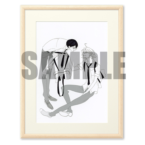 同級生中村明日美子 20年展直筆サイン入り複製原画