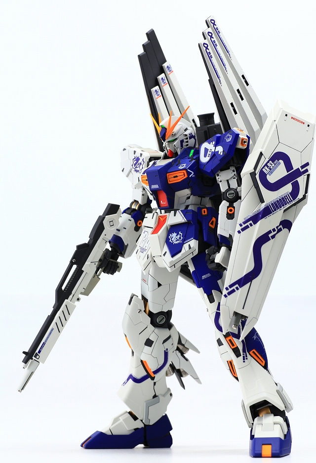 九龍ガンダム ウイングファンネル仕様 MG ニューガンダムVer.Ka 改造