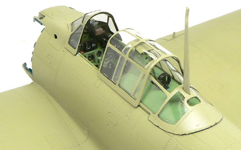 プラモ日記 » 零式艦上戦闘機21型 その10 塗装