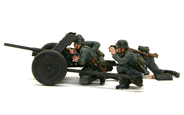 プラモ日記 » ドイツ・3.7cm対戦車砲Pak35/36 その5 完成!!